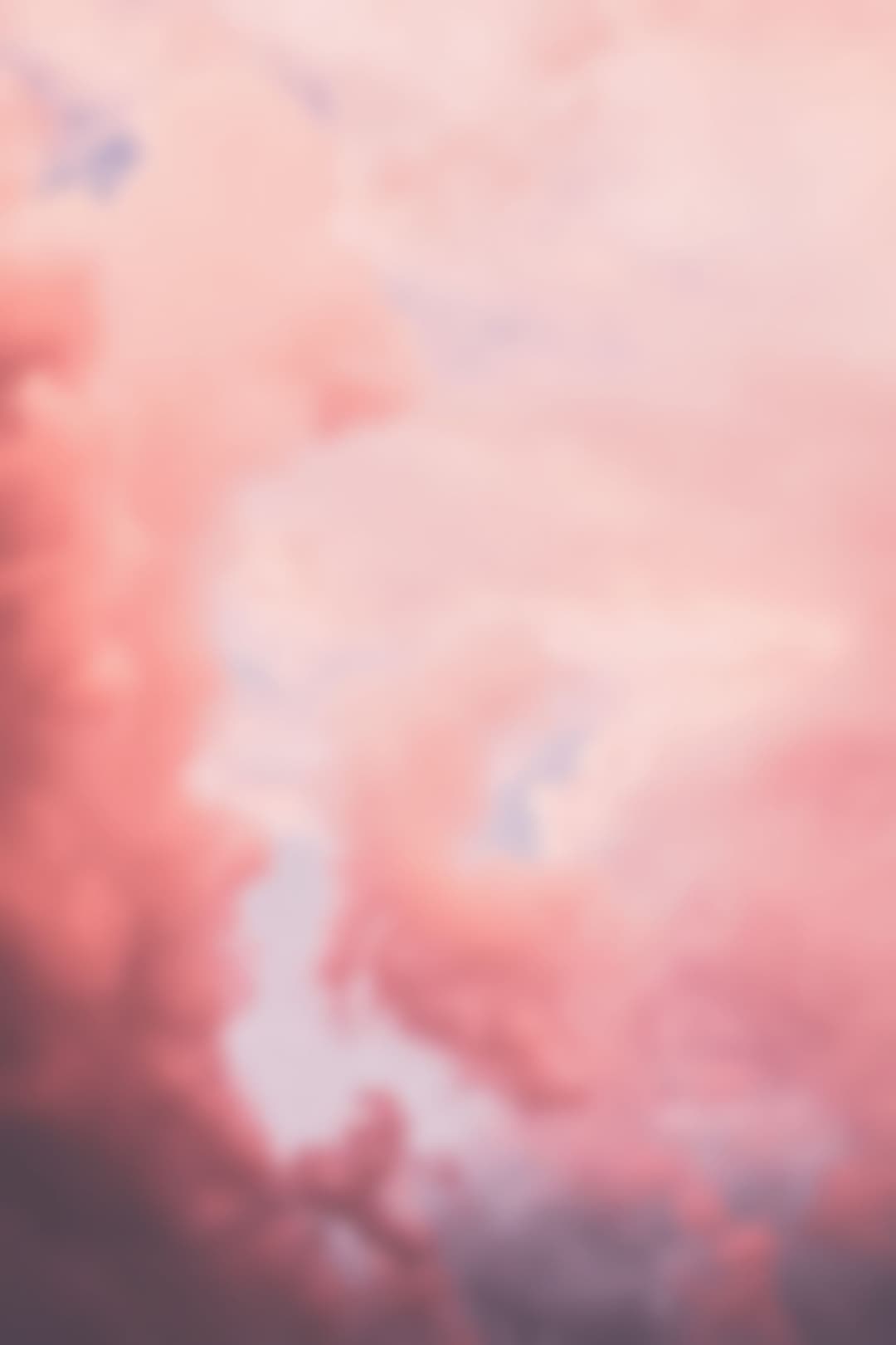 pink clouds