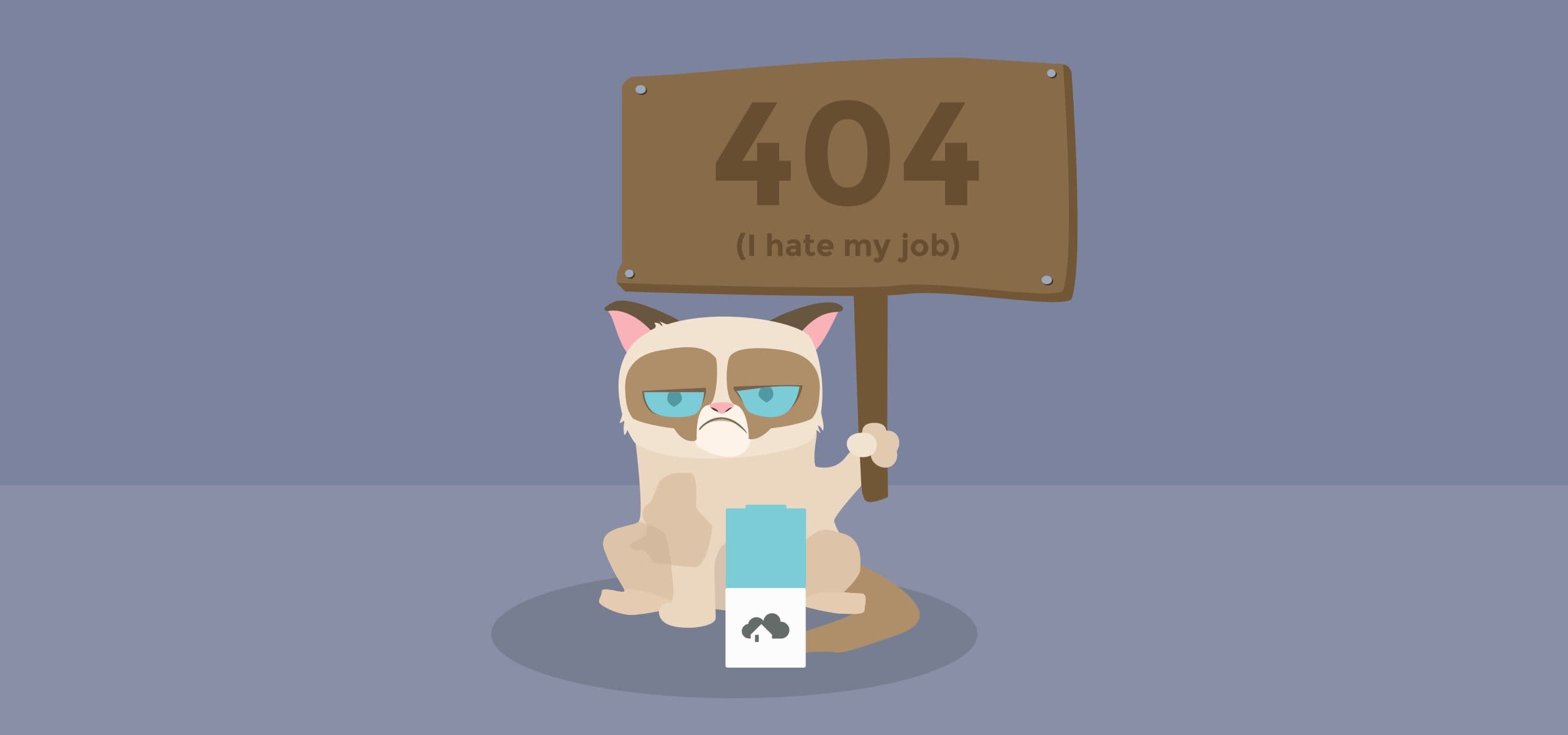 404 page on the homee website